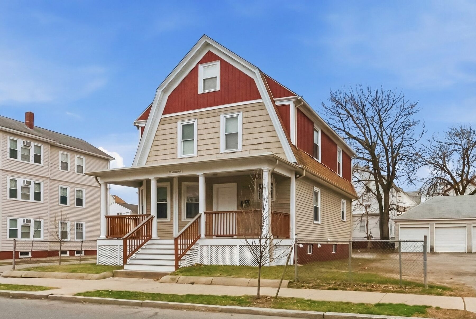 172 Oakland Avenue, Providence RI — exterior of the house